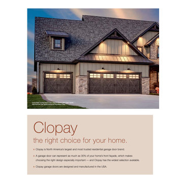 We are Clopay Authorized Dealers