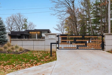 Example of a trendy home design design in Toronto
