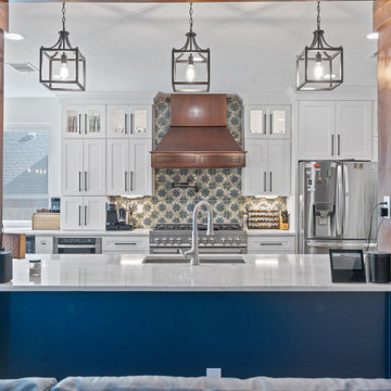 Custom kitchen after a nightmare!