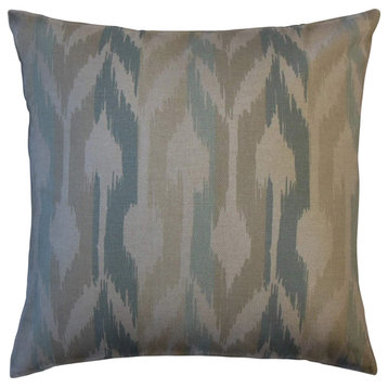 The Pillow Collection Gray Griffin Throw Pillow, 18"