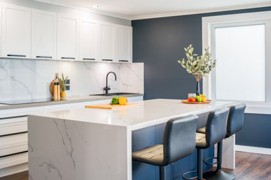 Example of a trendy kitchen design in San Francisco