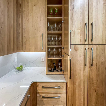 Contemporary Kitchen with Scandinavian Design Style