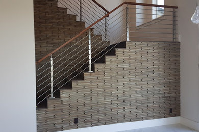 Trendy staircase photo in Austin