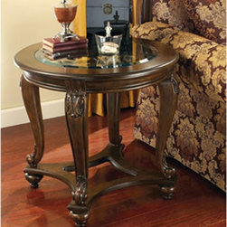 Norcastle End Round Table - Side Tables And End Tables