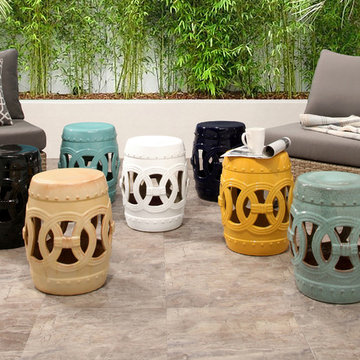 Ceramic Garden Stools