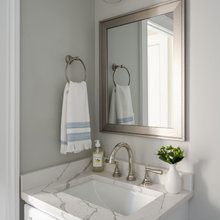 Powder room remodel