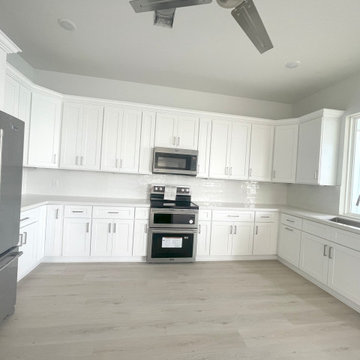 Lot 14 - White kitchen with a huge island