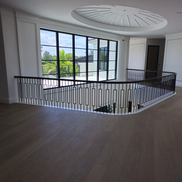 Curved Staircase - Boca Raton