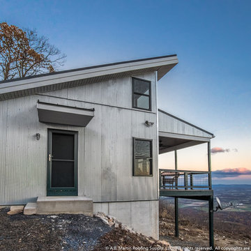 Mountain Top Cabin with Metal Roof