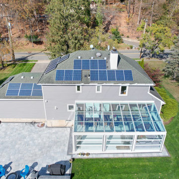 Custom Modern Sunroom – More Glass, Less Frame Concept | Montville, NJ