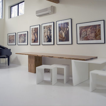 Bauhaus Table & Bauhaus Bench Seats