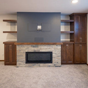 Beautiful Basement (+ a Master Bathroom!)