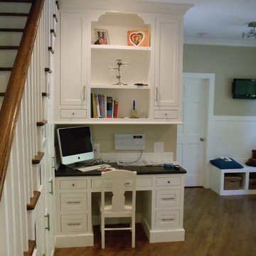 White Shaker Inset Cabinetry