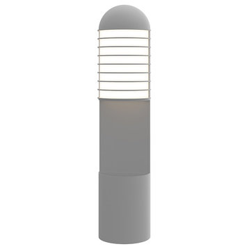 Lighthouse LED Planter Sconce, Textured Gray
