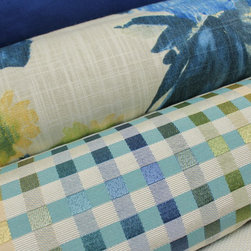 Blue, Green, and Neutral Inspiration - Fabric