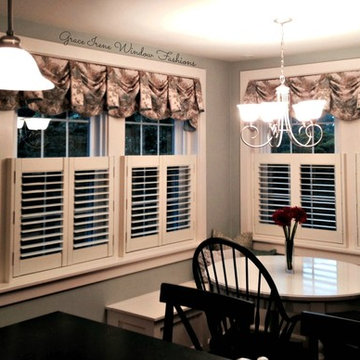 Kingston Valance over Cafe Shutters