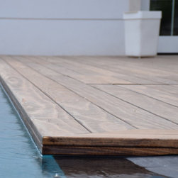 Accoya poolside decking - Deck Tiles And Planks