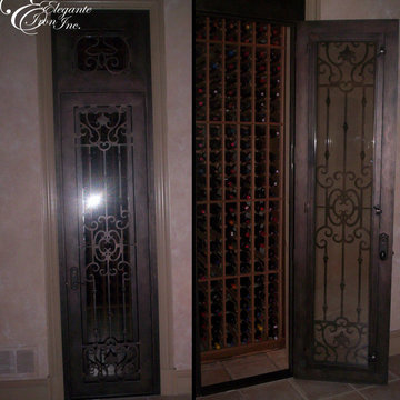 Wine doors, decorative inserts, and other interior doors.