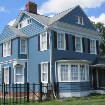 Hömm Exterior painting in Rockville, MD