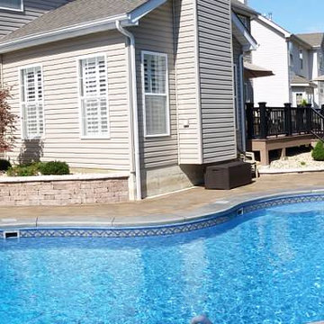 Vinyl Liner Mountain Lake