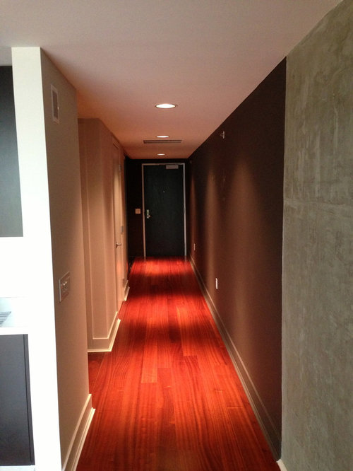 Long, dark hallway...