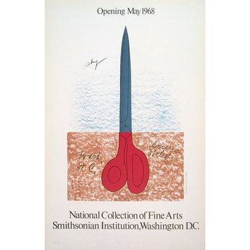 Claes Oldenburg, Scissors As Monument, 1968, Artwork