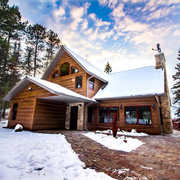 Concrete Log Siding Homes