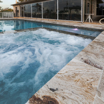 Renovation from a Fiberglass to a Concrete