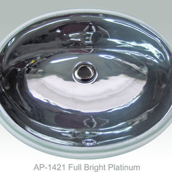Hand Painted Undermounts by Atlantis Porcelain - Bathroom Sinks
