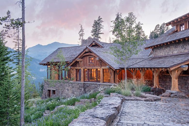 Mountain style exterior home photo in Other