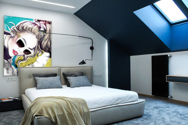 Современный Спальня by Interior designers Pavel and Svetlana Alekseeva