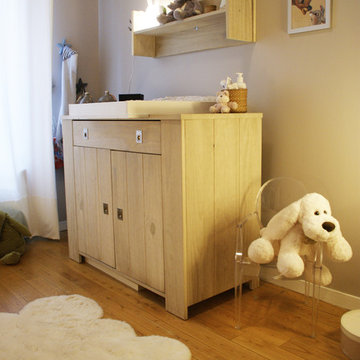 Ré-agencement et Décoration complètes d'un appartement à Levallois-Perret - Ambi