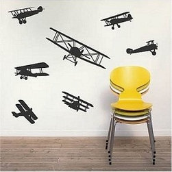 Airplane Wall Decals - Wall Decals