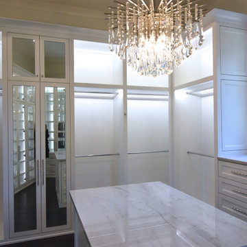 Bright White Walk in Master