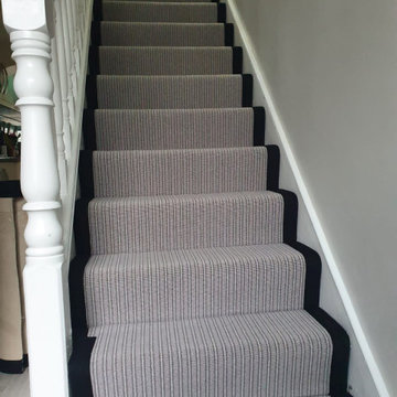Cormar Carpets Avebury Stanton Stripe carpet installation