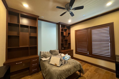 Home design - mediterranean home design idea in Houston