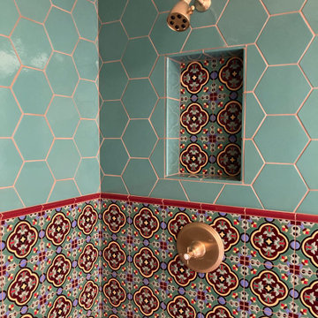 Montecito Moroccan Guest Bathroom