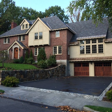 Newton, MA Front Elevation