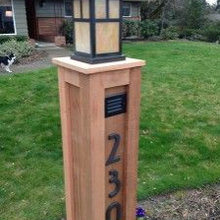 Driveway lamppost