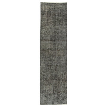 Rug N Carpet - Hand-knotted Anatolian 2' 8" x 10' 1" Rustic Hallway Runner Rug