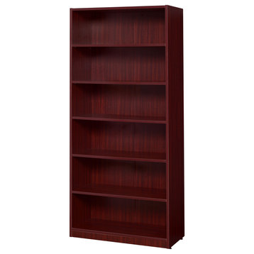 Legacy 71" High Bookcase- Redwood