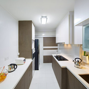 HDB Interior at Fernvale Link, Singapore