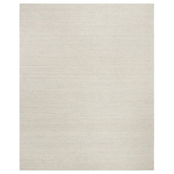 Safavieh Natura Collection NAT801 Rug, Silver/Ivory, 8' X 10'