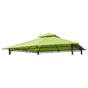 St. Kitts Replacement Canopy For 10' Canopy Gazebo -Lt, Green