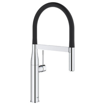 Grohe Essence Professional Single-Handle Kitchen Faucet, Starlight Chrome