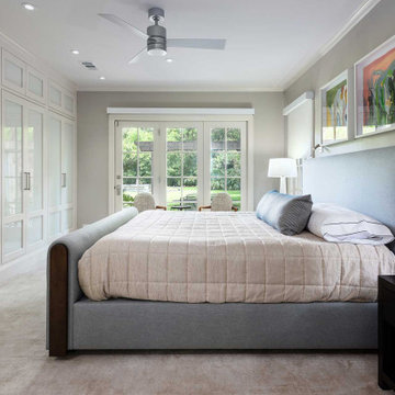 Modern Luxury Primary Bedroom and Walk-In Closet Remodel in Preston Hollow, TX