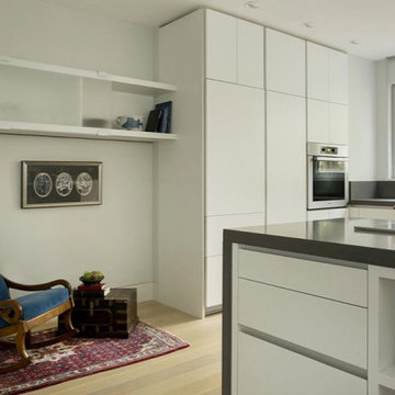 Rift & Quarter Sawn White Oak Plank Flooring, Kitchen