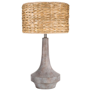Carson Table Lamp, Grey