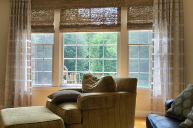 Example of a classic living room design in Providence