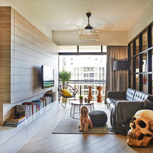 Houzz Tour: Dramatic Changes For A Couple's Cosy Nest